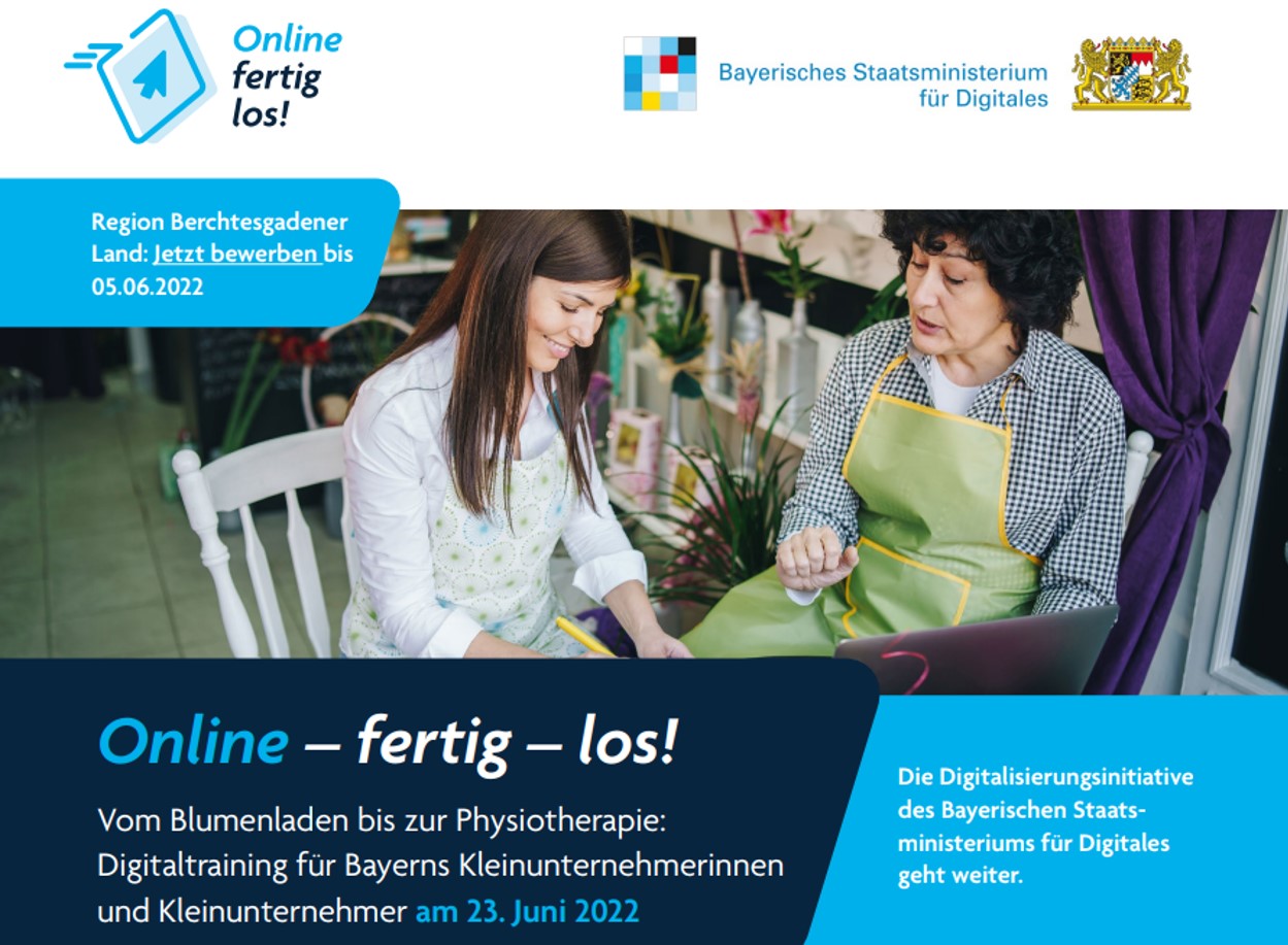 Digitaltraining Online - fertig - los